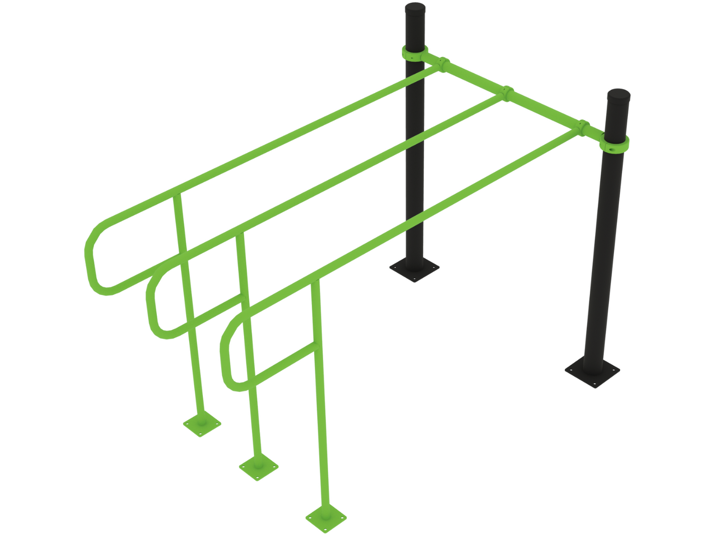 THREE ELEMENT PARALLEL BAR