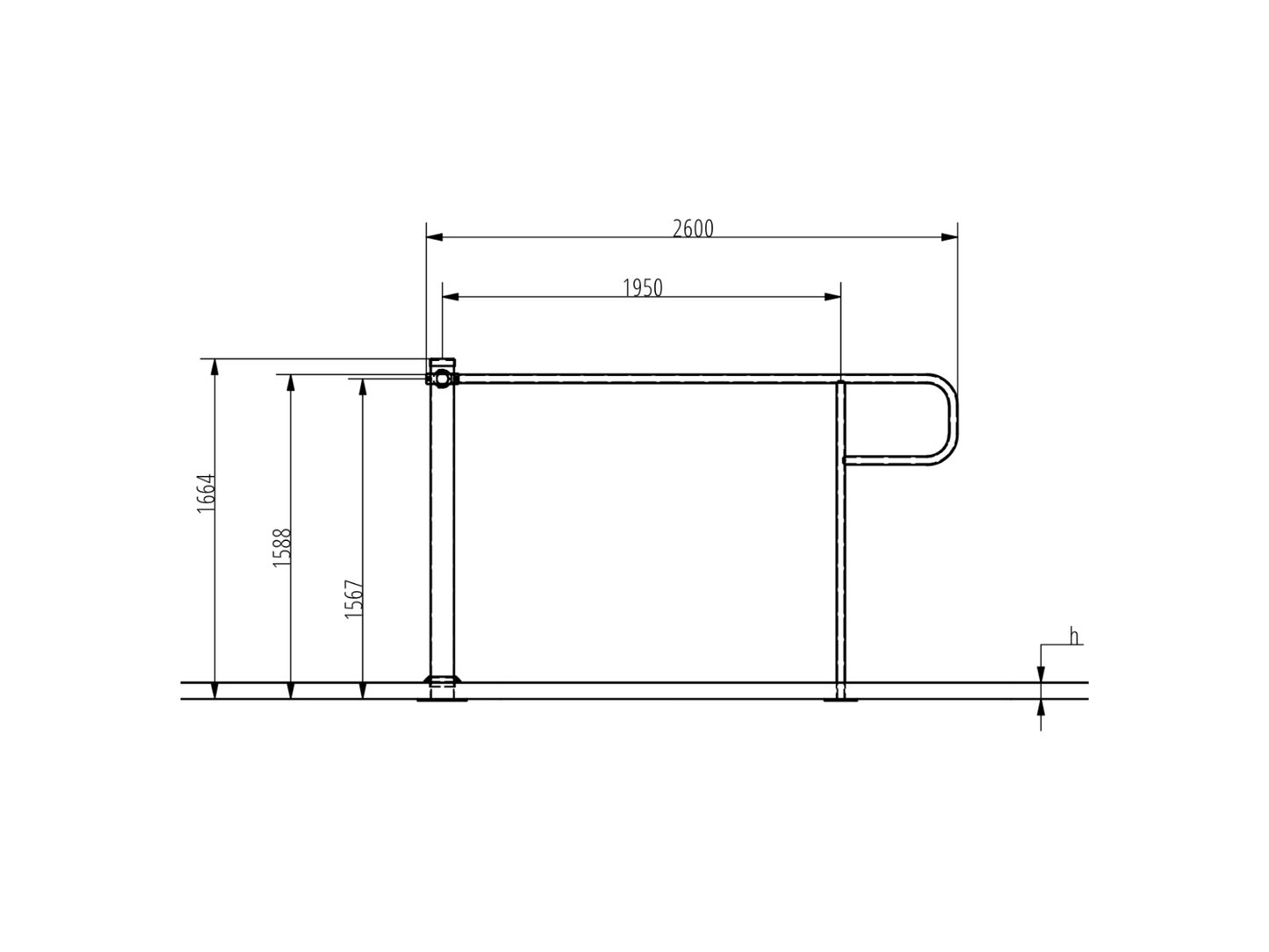 THREE ELEMENT PARALLEL BAR