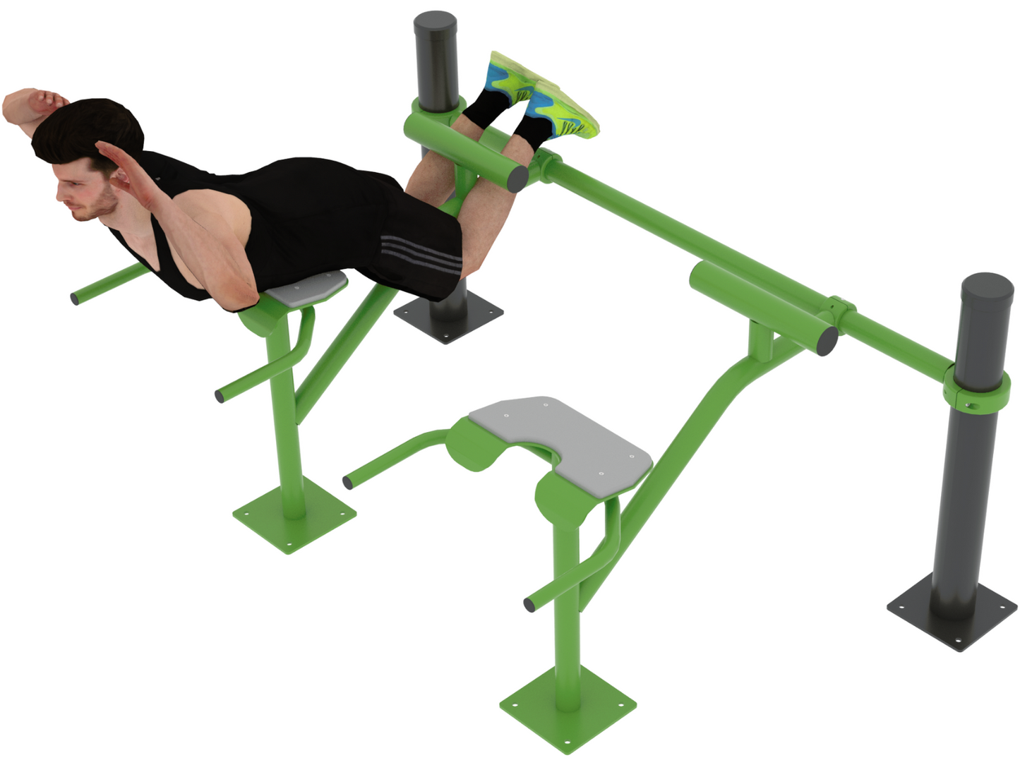 DOUBLE BACK TRAINING BENCH
