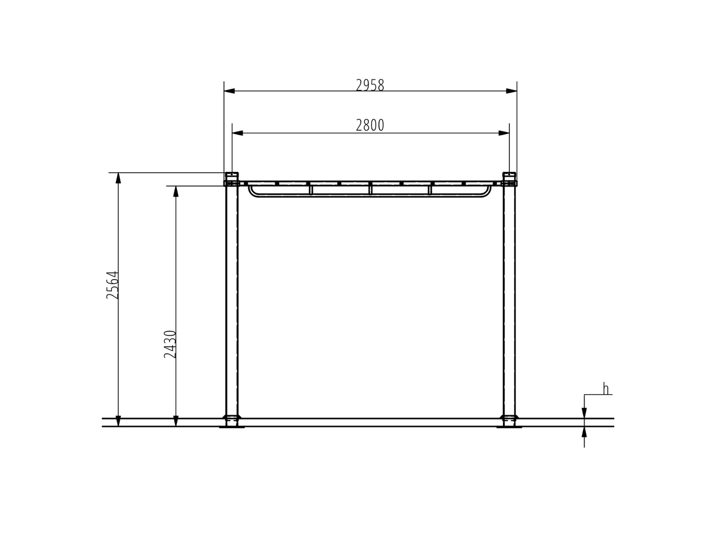 HORIZONTAL LADDER