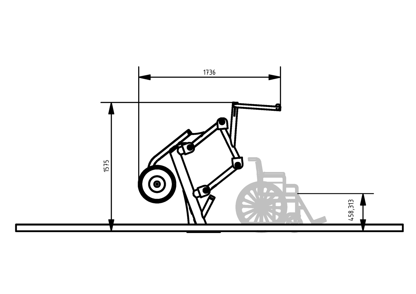 Accessible Lateral Pull-Down
