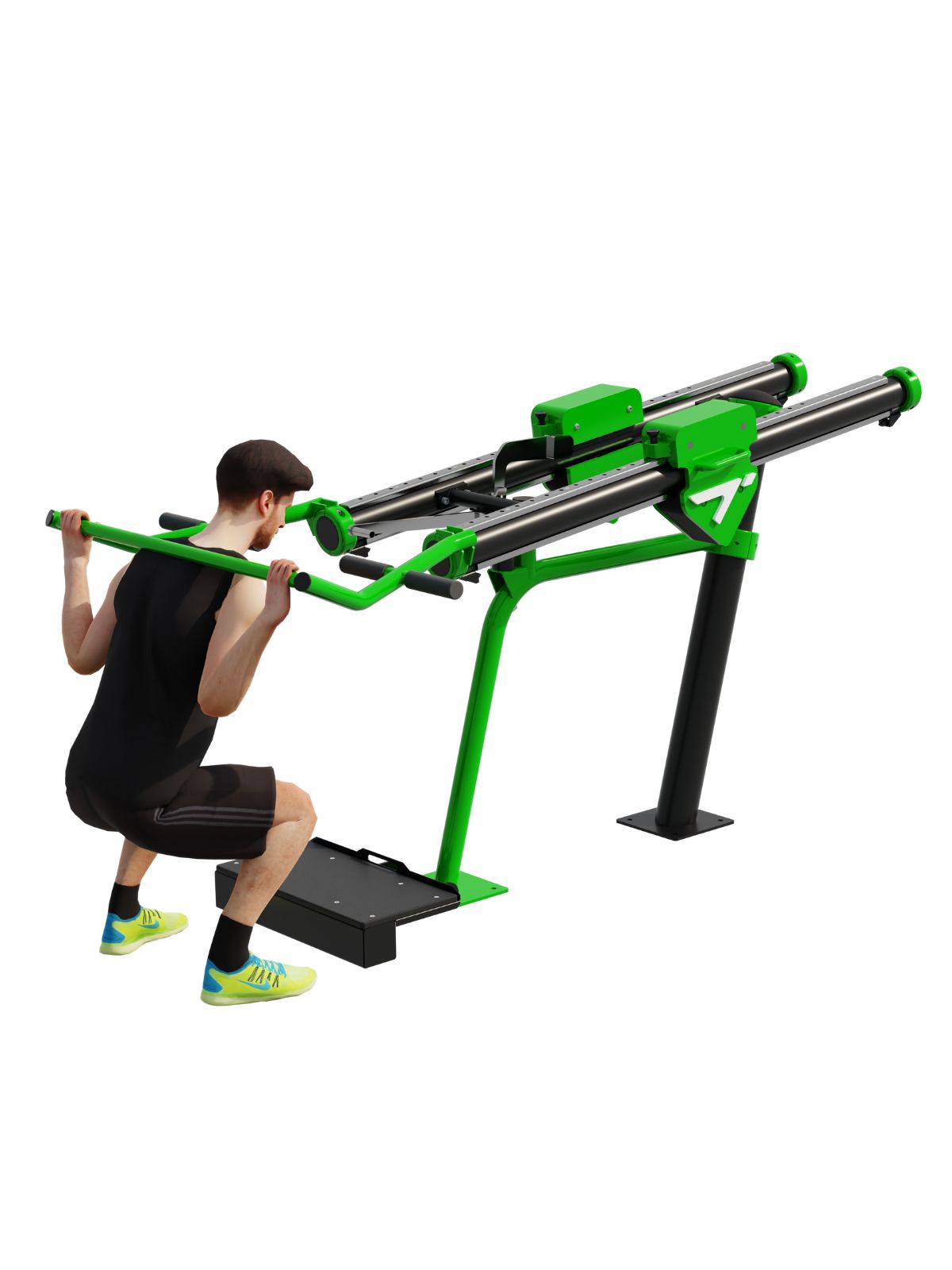 Weighted Squat Machine