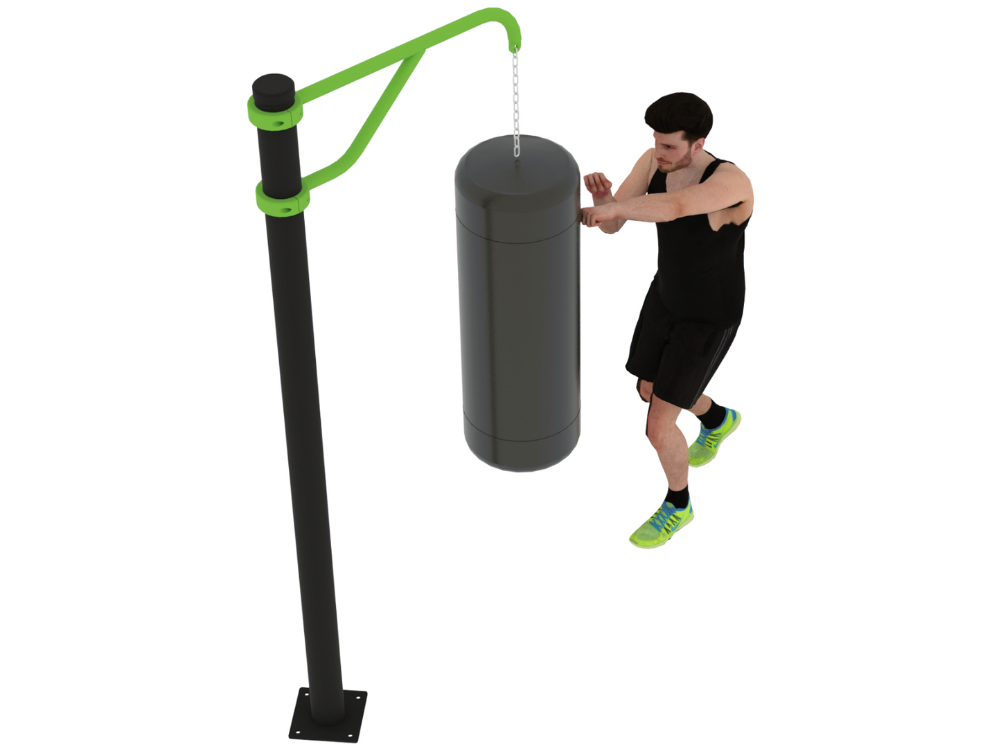 BOXING BAG HOLDER